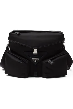 Prada Triangle-logo travel bag