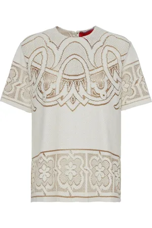 La DoubleJ Lacey House embroidered T-shirt