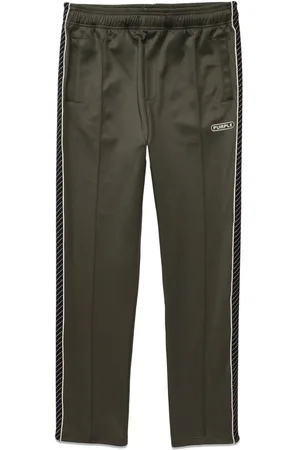 Purple Brand P415 logo-print track pants