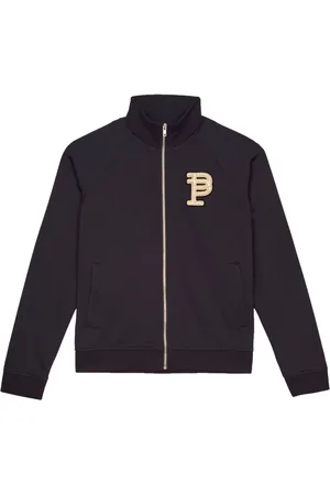 Purple Brand P414 logo-appliqué track jacket