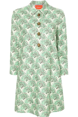La DoubleJ Artemis Fans-jacquard minidress