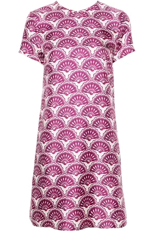 La DoubleJ Swing silk minidress