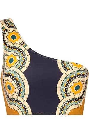 La DoubleJ Goddess one-shoulder bikini top