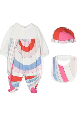 PUCCI Junior Iride-print ruched pajama