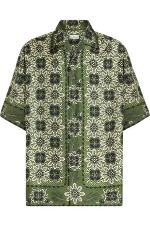 Etro Floral-print silk shirt