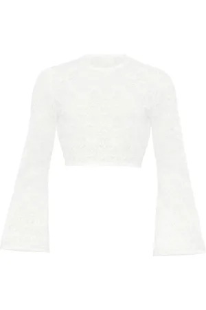 ERES Valentin lace crop top