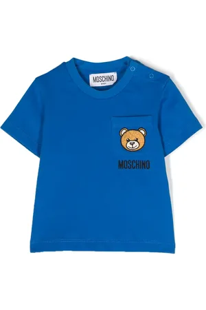 Moschino Leo Teddy-appliqué T-shirt