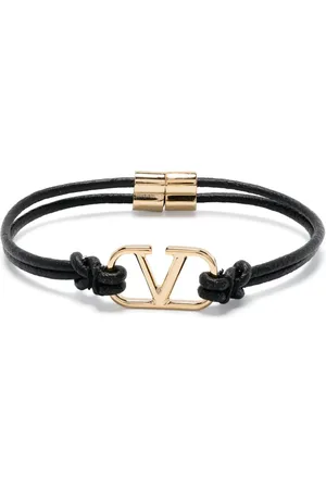 VALENTINO GARAVANI VLogo Signature leather bracelet