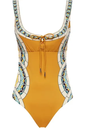 La DoubleJ Sunset scoop neck swimsuit