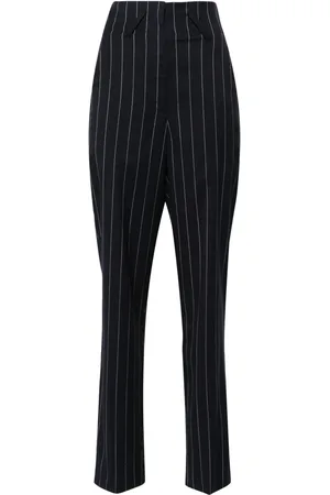 IRO Horacia pinstriped tapered-leg trousers