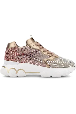 Hogan Hyperactive rhinestone-embellished sneakers