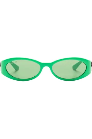 Gucci Hailey oval-frame sunglasses