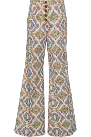 Etro Mandala-print flared jeans