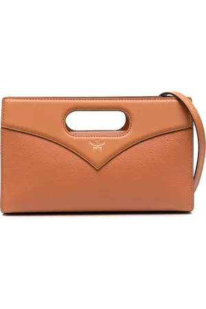 MCM Diamond leather tote bag