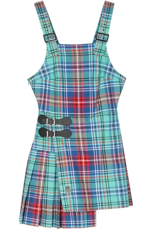 Charles Jeffrey Loverboy Kilt mini dress