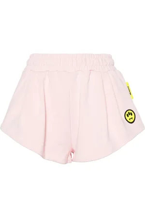BARROW Logo-print cotton shorts