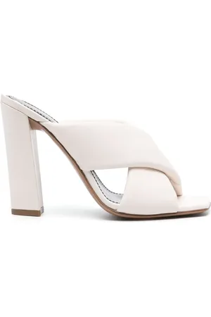 PARIS TEXAS 110mm leather mules