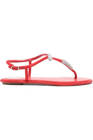RENE CAOVILLA Katy crystal-embellished sandals