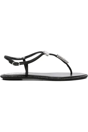 RENE CAOVILLA Katy crystal-embellished sandals