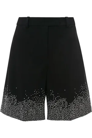 J.W.Anderson Crystal-embellished tailored shorts