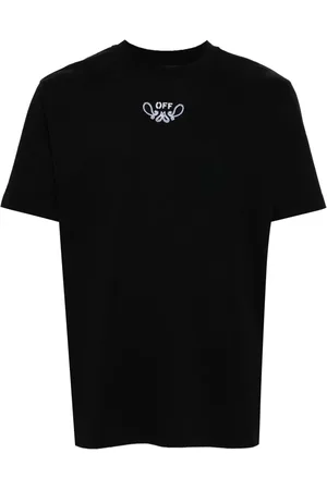 OFF-WHITE Bandana Arrow Skate cotton T-shirt