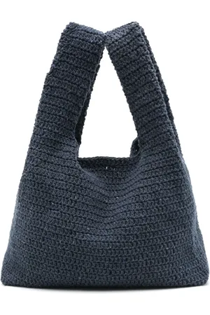 Nannacay Michela crochet-knit shoulder bag
