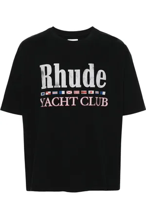 Rhude Flag cotton T-shirt