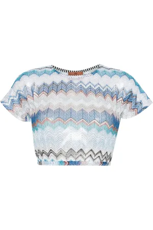 Missoni Zigzag crop top