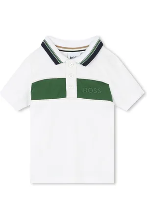 HUGO BOSS Logo-embroidered polo shirt