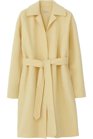 Burberry Tied-waist cashmere wrap coat