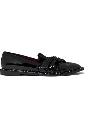 Stella McCartney Studded faux-leather loafers