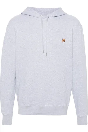 Maison Kitsuné Fox-motif cotton hoodie
