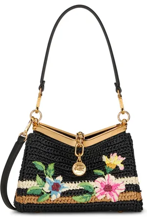 Etro Vela floral-embroidered crossbody bag