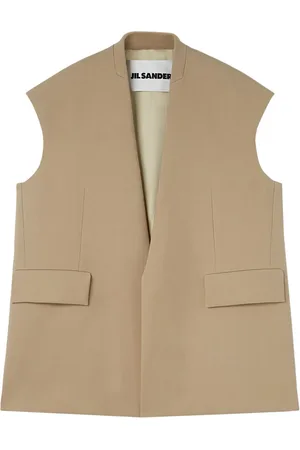 Jil Sander Wool tailored vest