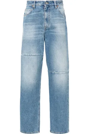 Maison Margiela Panelled tapered-leg jeans
