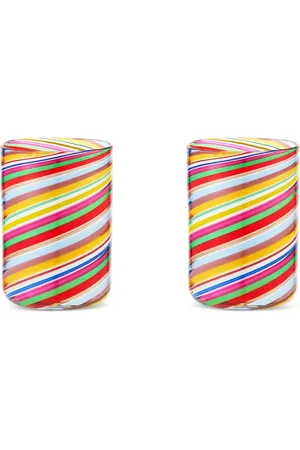 Aquazzura Rainbow Swirl tumblers (set of two)