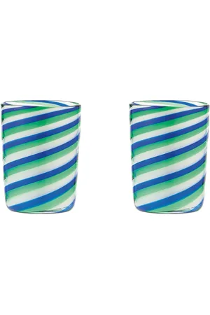 Aquazzura Rainbow Swirl tumblers (set of two)