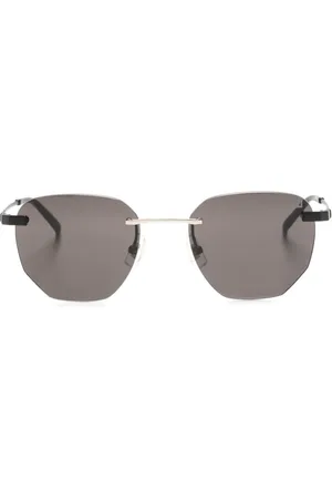 Dunhill Rimless geometric-frame sunglasses