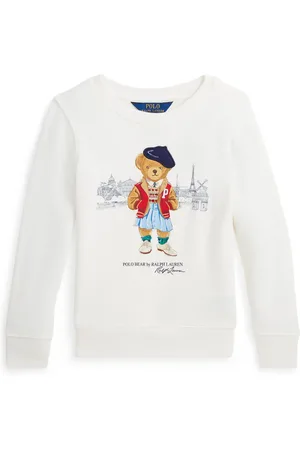 Ralph Lauren Polo Bear-print fleece sweatshirt