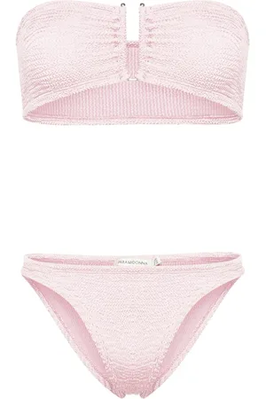 Para Mi Frida wrinkled-effect bandeau bikini