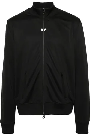 Courrèges Embroidered-logo tracksuit jacket