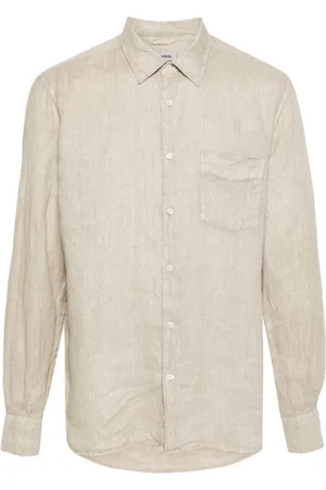 Aspesi Long-sleeve linen shirt