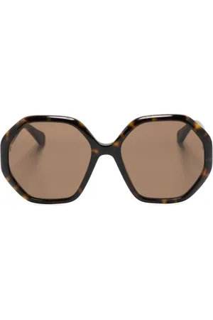 Chloé CC0004S geometric-frame sunglasses