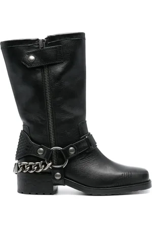 Zadig & Voltaire Igata leather biker boots