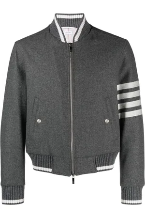 Thom Browne 4-Bar stripe bomber jacket