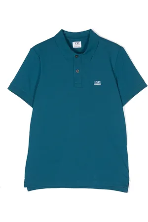 C.P. Company Logo-patch piqu?? polo shirt