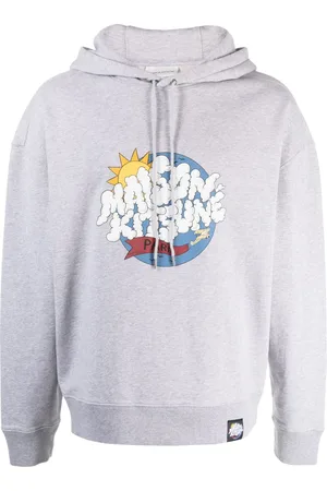 Maison Kitsuné Graphic-print cotton hoodie