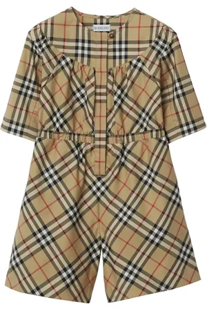 Burberry Vintage Check cotton jumpsuit