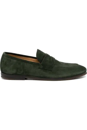 Neil Barrett Penny-slot suede loafers