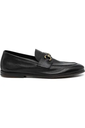 Neil Barrett Ring leather loafers